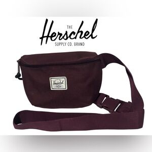 HERSCHEL BELT BAG FANNY PACK PURPLE CROSSBODY